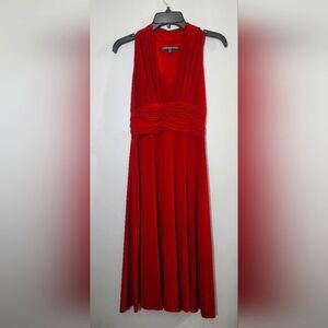 Jones Wear Dress (8p) Red day to dinner flowy dress